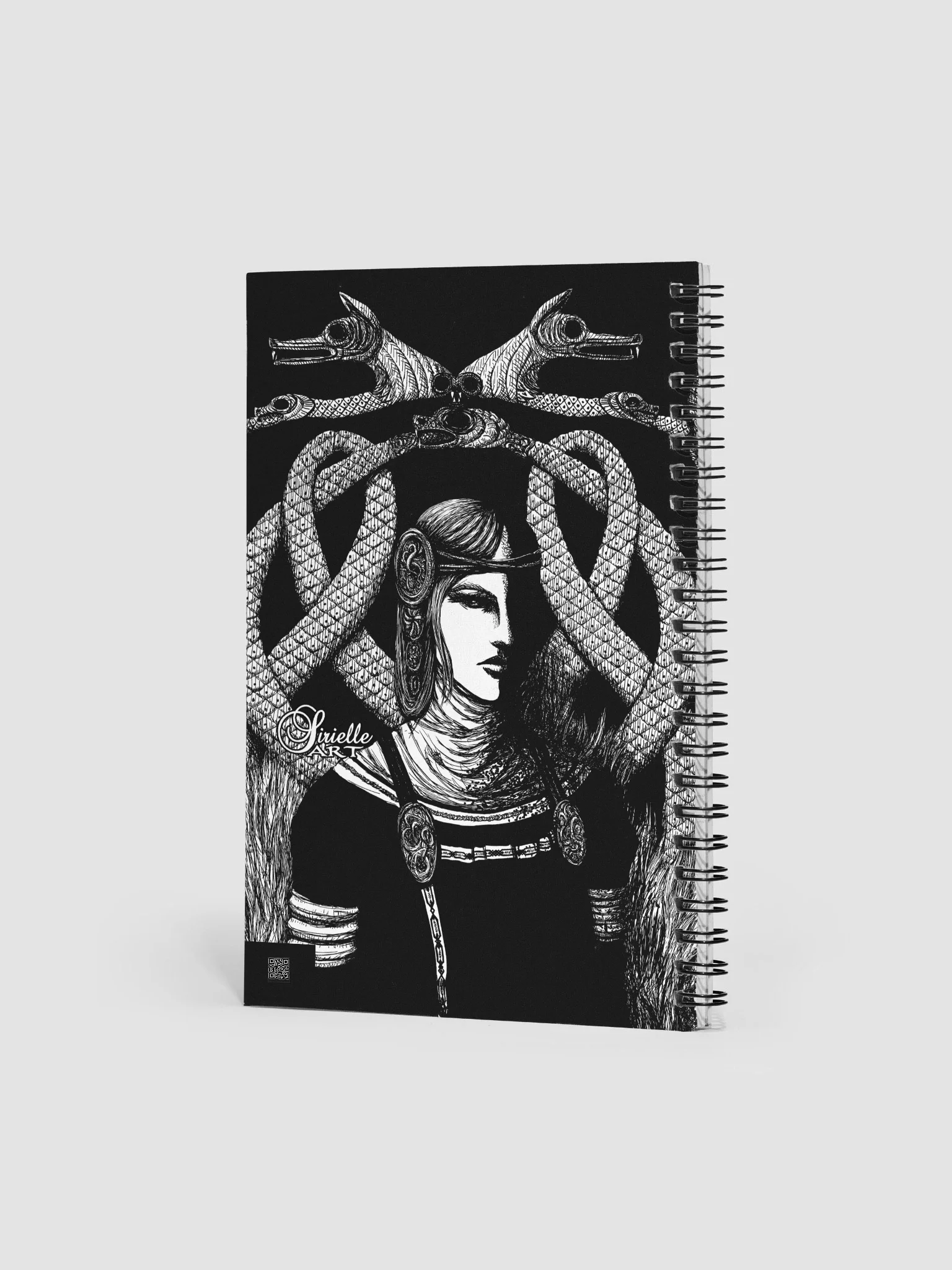 Hel in Black Spiral Notebook product image (2)