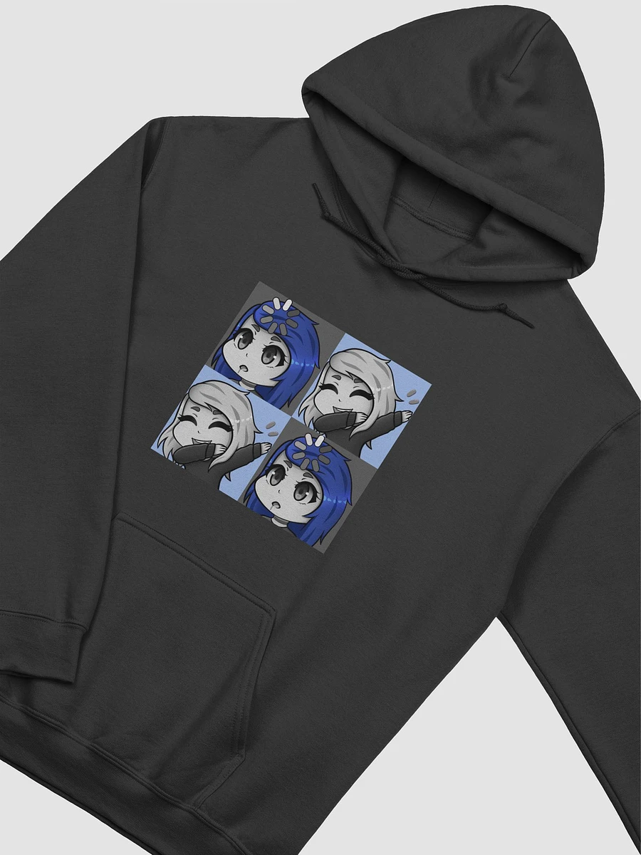 Blue Four-Block Emotes | Classic hoodie product image (19)