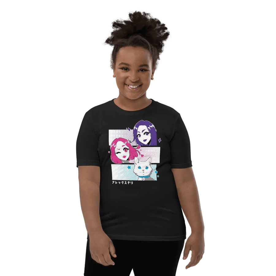 Alex y Tely Anime Youth Shirt product image (9)