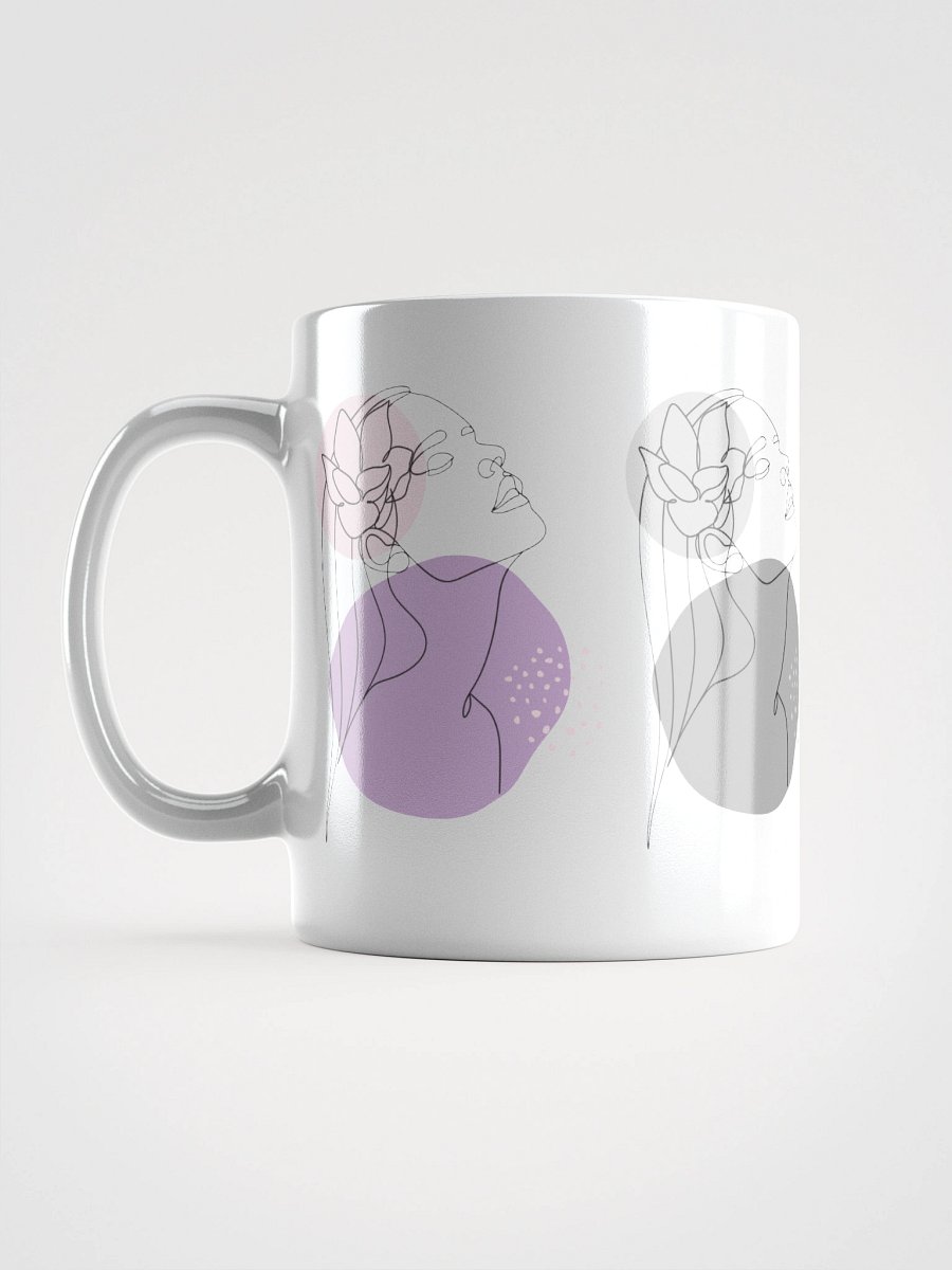 Mug Blanc Equilibre Femme Doux - Nuances d'Âme - Idée Cadeau Raffiné product image (6)
