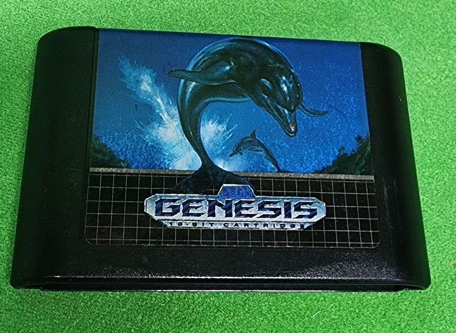 SEGA GENESIS - Ecco the Dolphin - Game Only product image (1)