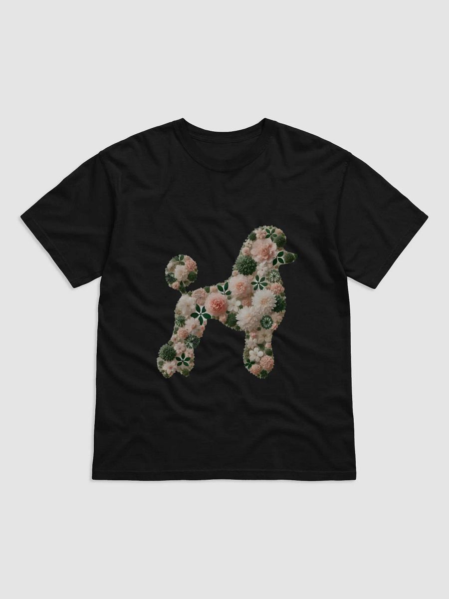 Pastel Floral Poodle: Soft Elegance in Bloo product image (1)