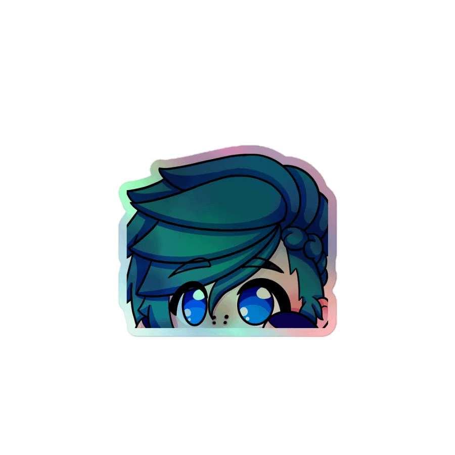 Holo EmFN Peek Sticker product image (1)