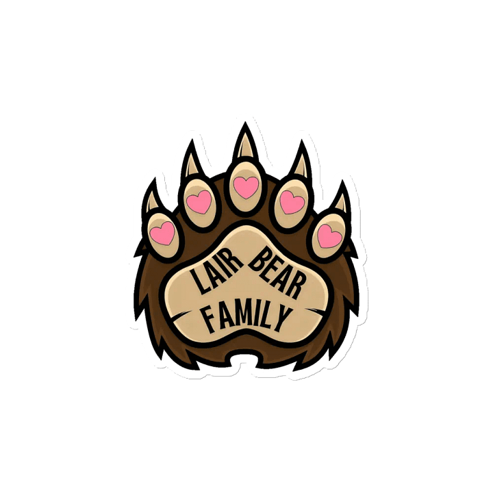 Lair Bear Family Logo Magnets product image (2)