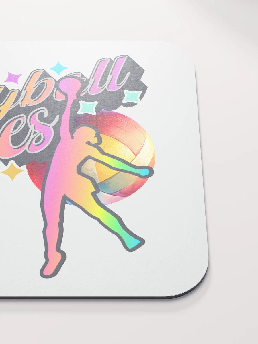 Volleyball Vibes Female Mouse Pad product image (5)