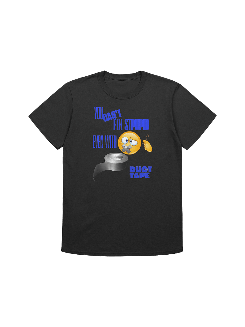 Frustrated Emoticon Duct Tape T-Shirt
