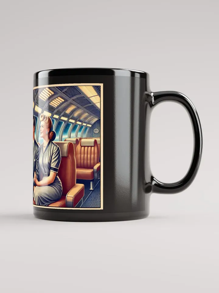 Vintage Space Travel Coffee Mug product image (2)