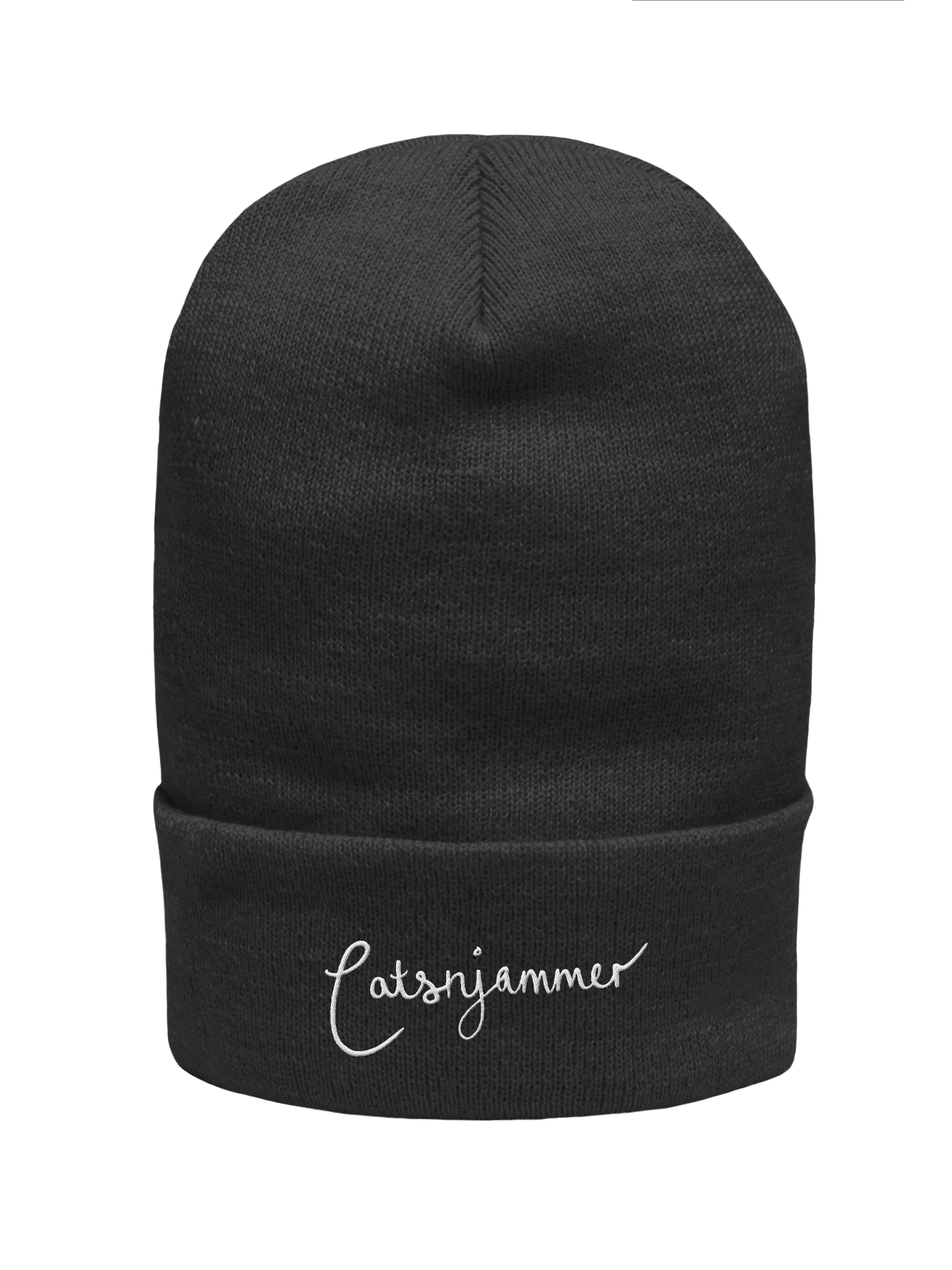 Catsnjammer Script Logo Beanie product image (1)