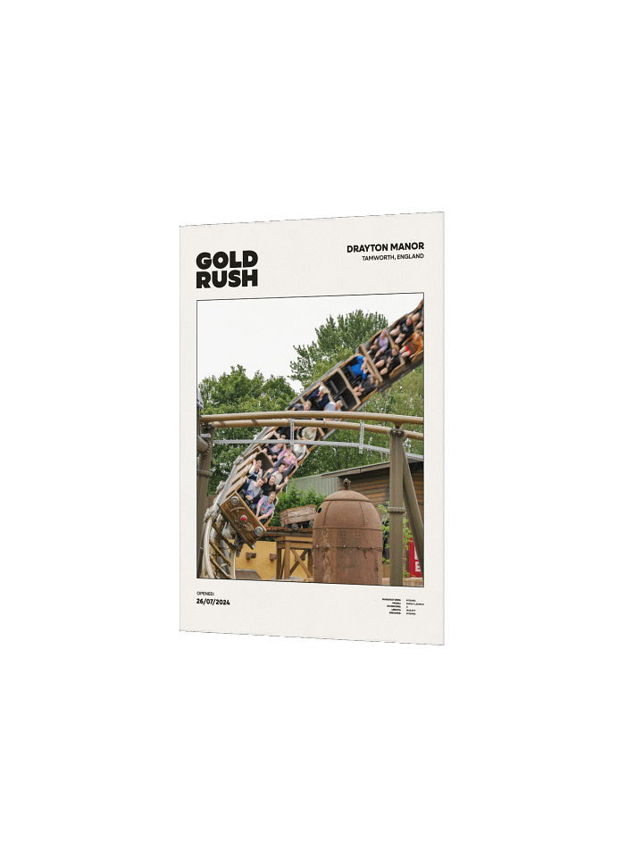 Gold Rush Motion Premium Poster product image (4)