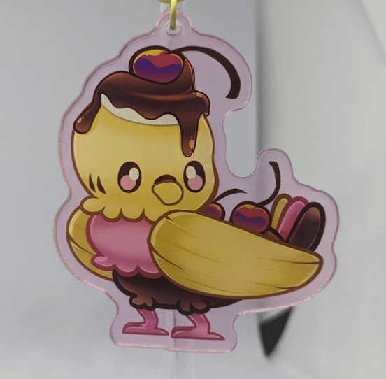 Budgie Banana Split Charm product image (1)