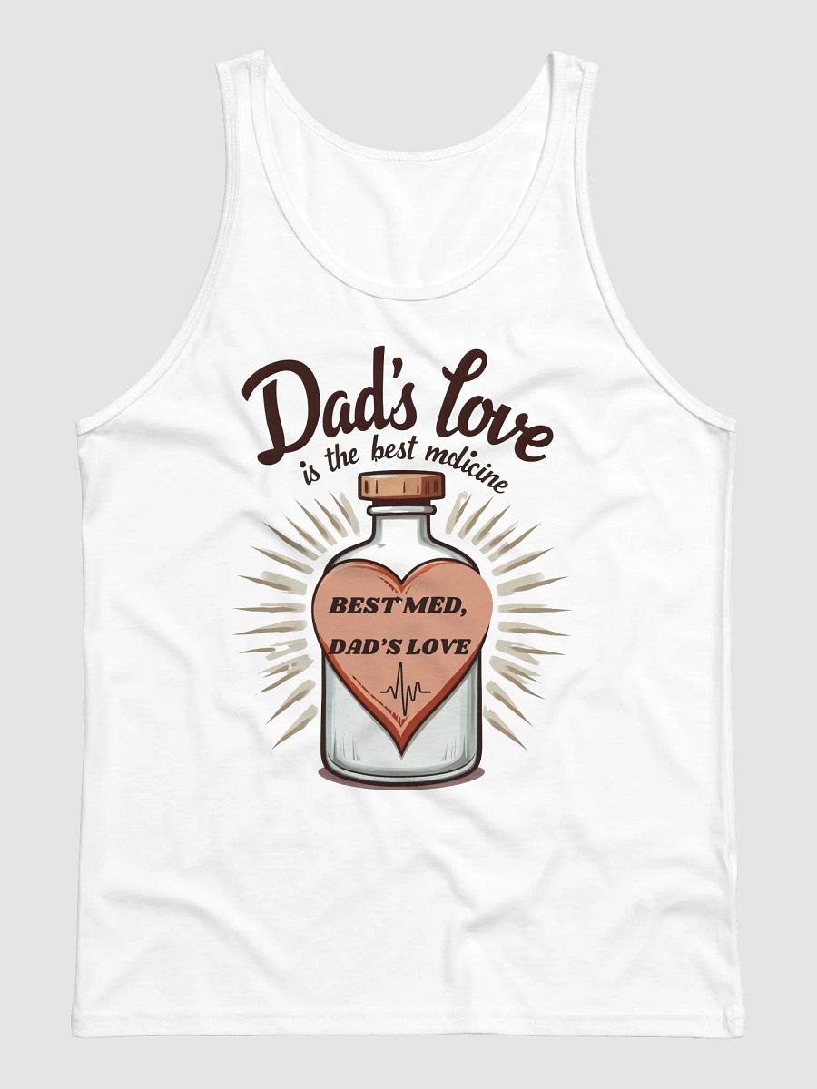 Dad's Love Heartbeat Tank product image (1)