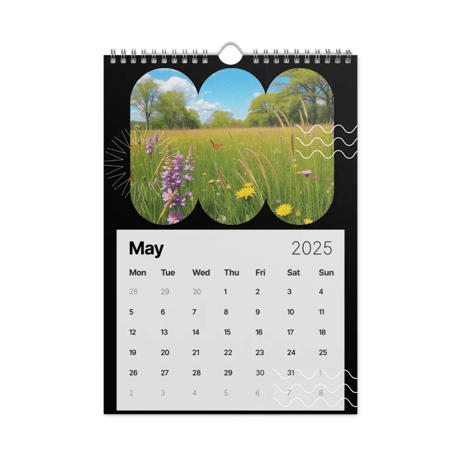 SEASONAL NATURE WALL CALENDAR 2025 product image (10)