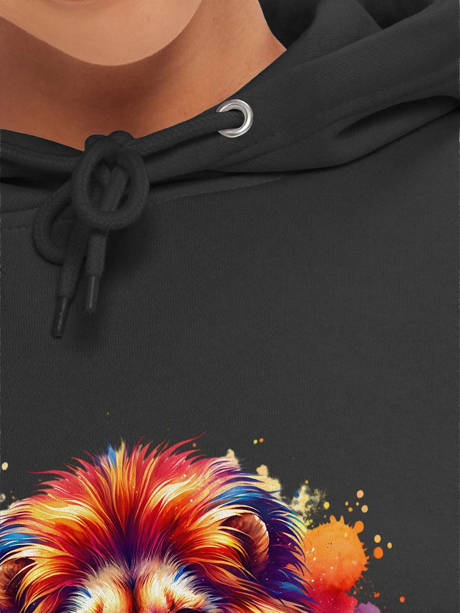 Watercolor Lion Hoodie product image (7)
