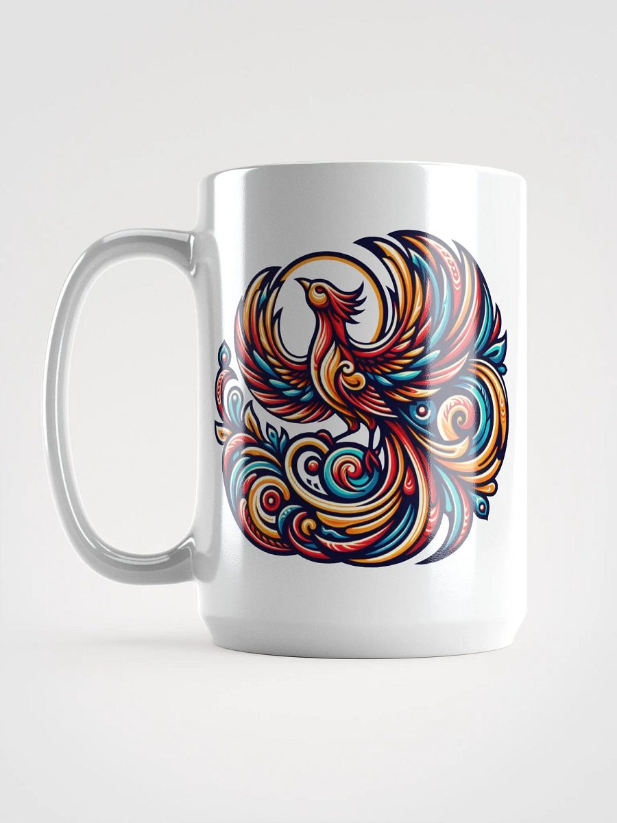 Phoenix Emblem Coffee Mug – Sip with Strength and Renewal 🔥🦅 product image (6)