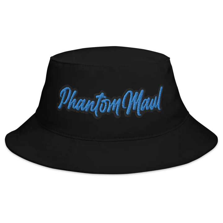 'PhantomMaul' Bucket Hat Blue Lettering product image (2)