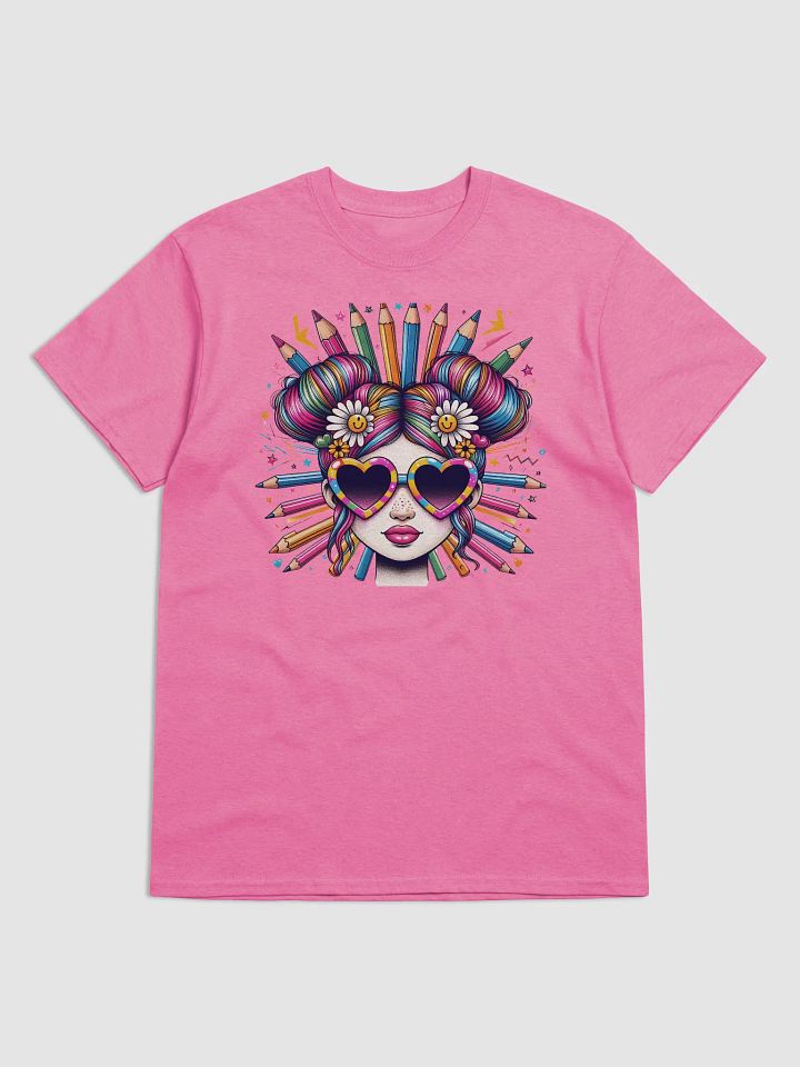 Whimsical Colorburst T-Shirt | Vibrant and Playful product image (1)