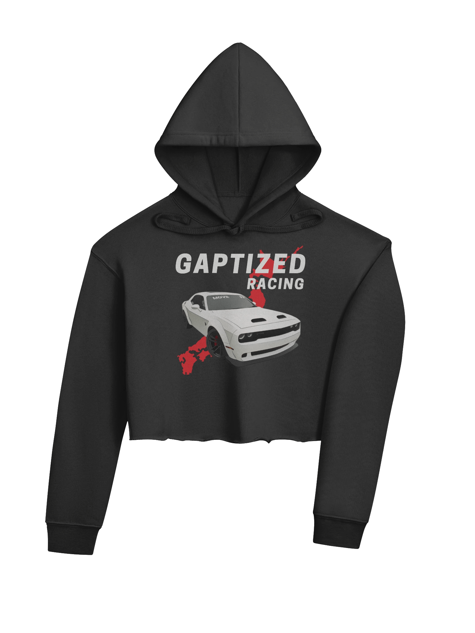 Gaptized Racing™ Women’s Cropped Hoodie product image (4)