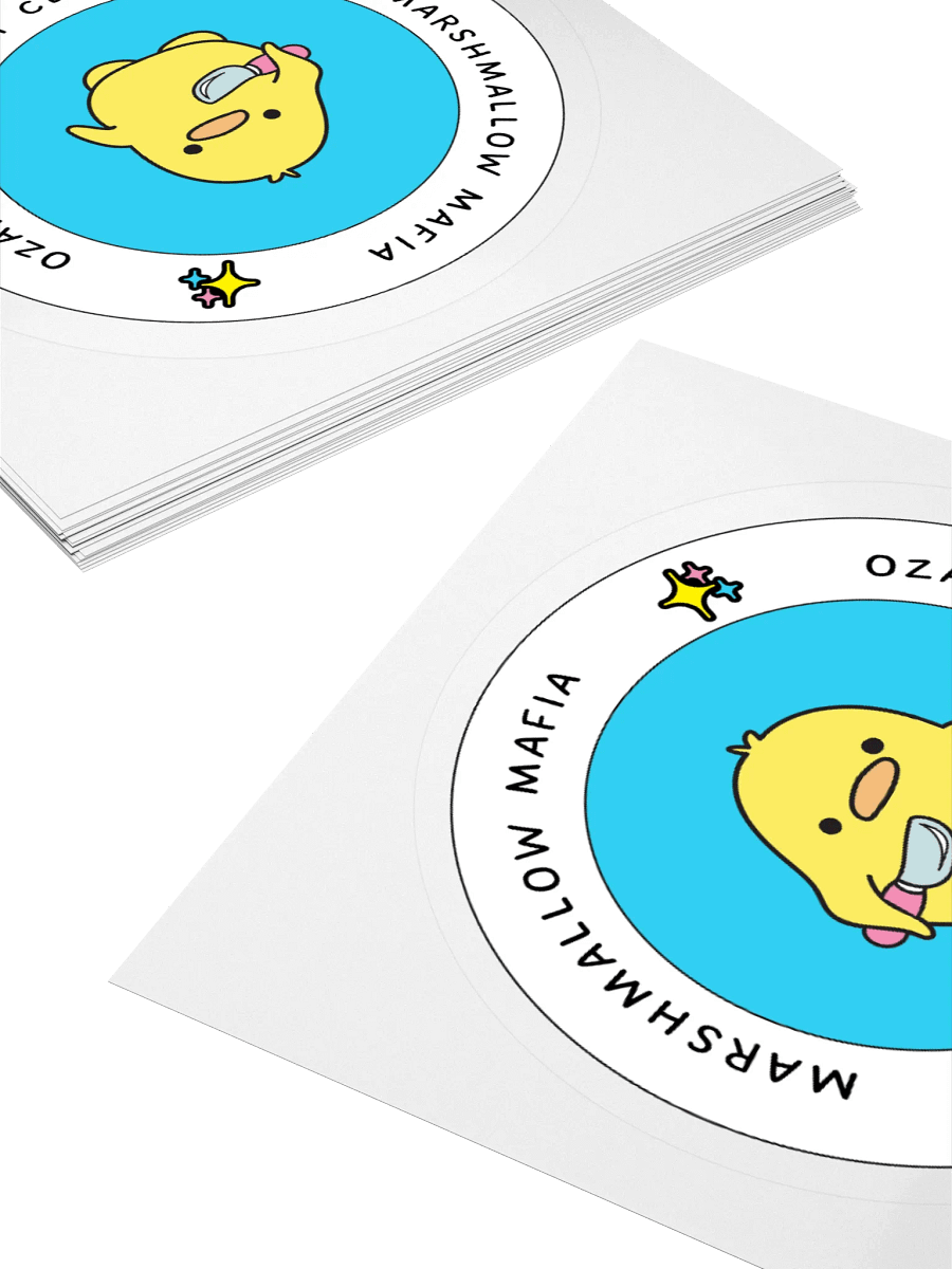 Marshmallow Mafia Stickers product image (4)