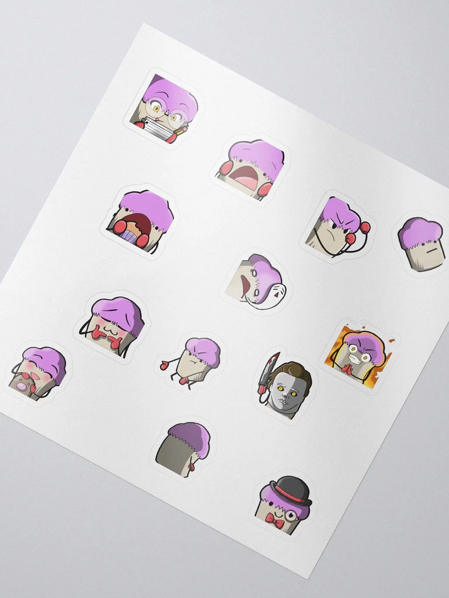 Muffin Emote Sticker Sheet product image (2)