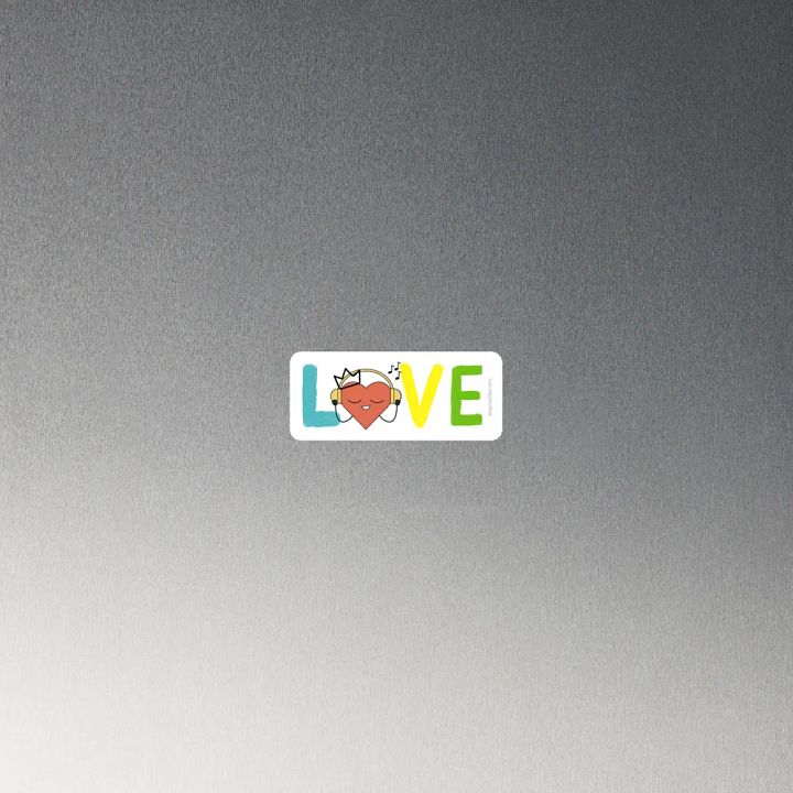 Love Beats Die-Cut Magnets product image (4)
