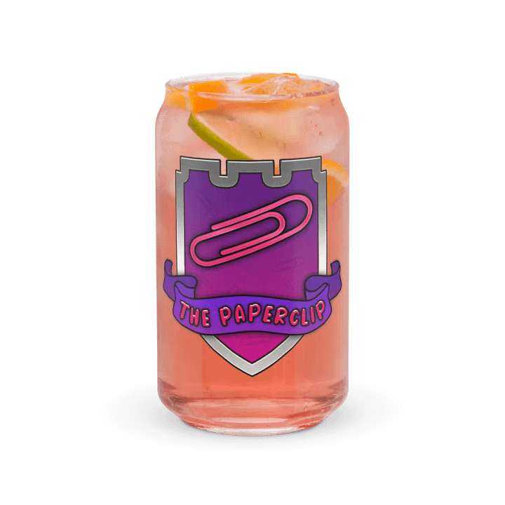 The Paperclip - Can Shaped Glass product image (1)