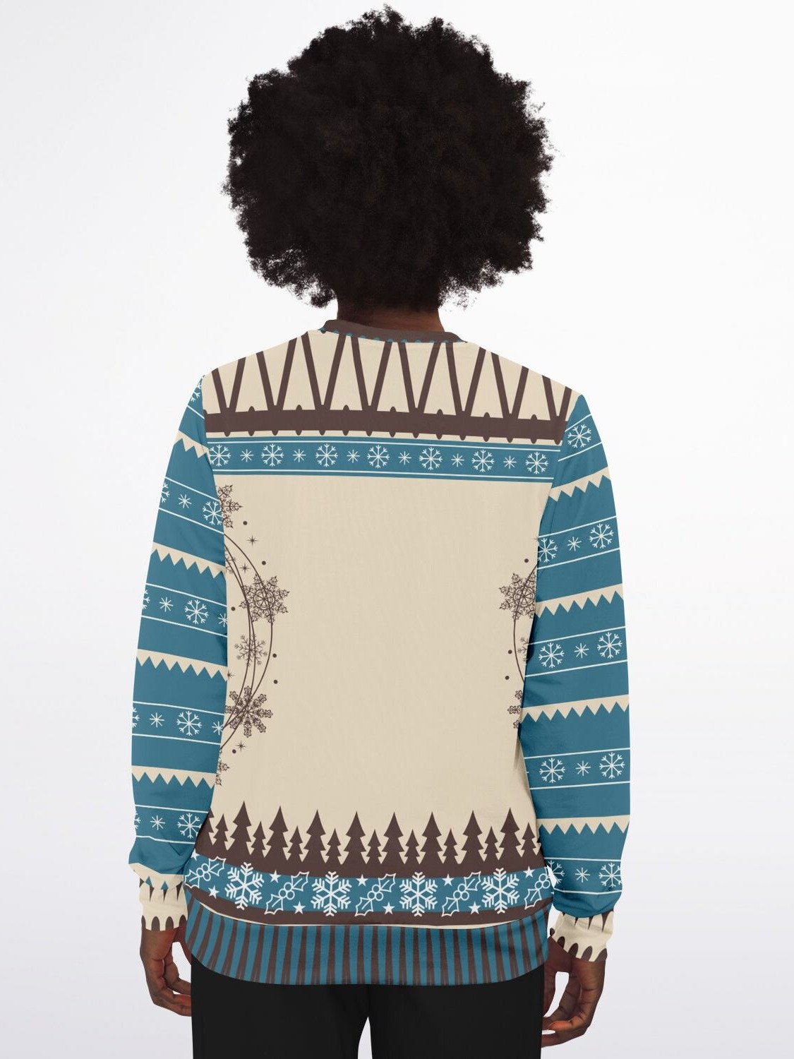 Funny Snowman Holiday Sweatshirt - "How Snowflakes Are Really Made" | Cheeky Christmas Sweater for Holiday Parties | Festive Winter Outfit product image (2)