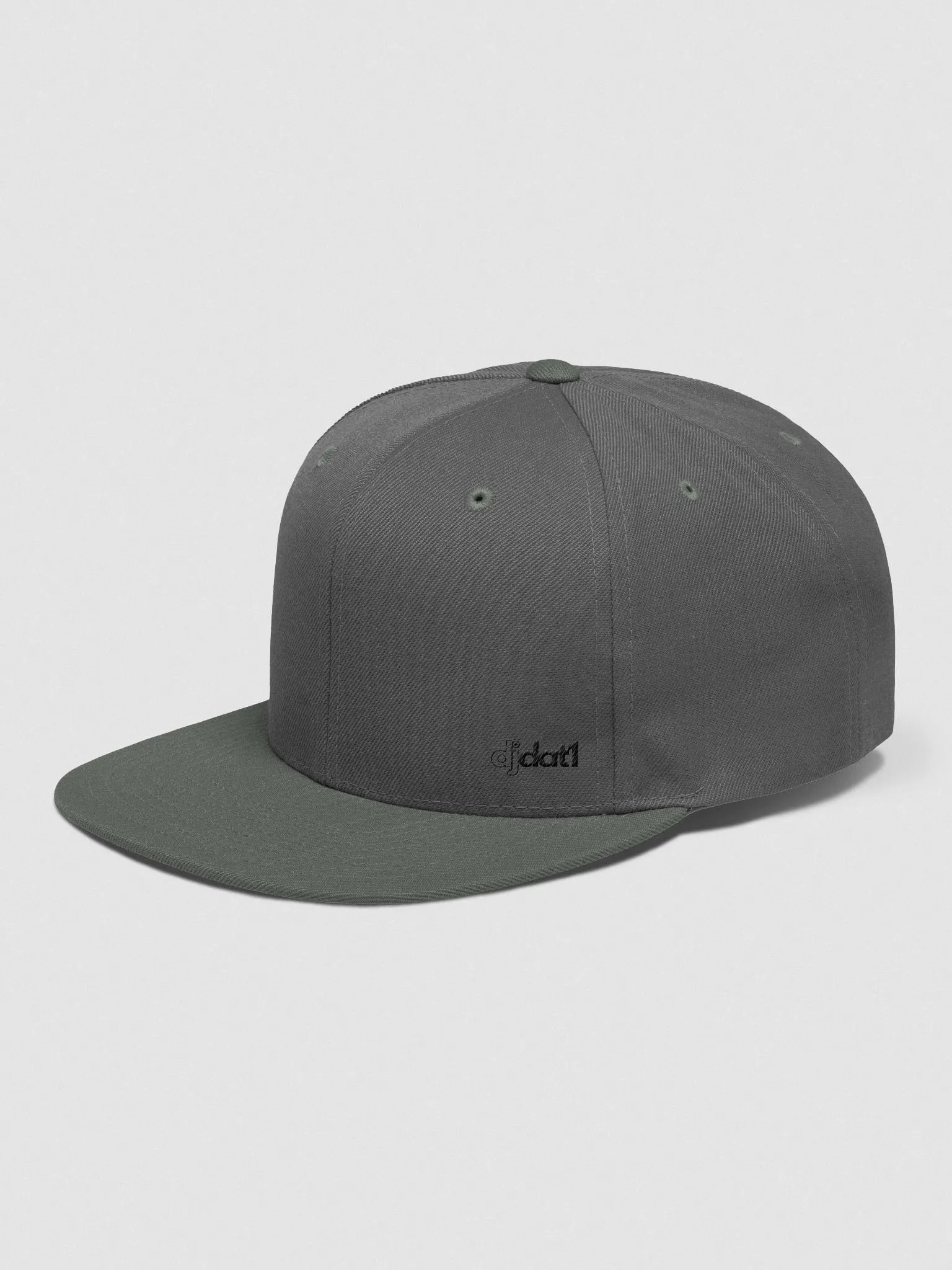 [DJDAT1] Signature Logo Woolblend Snapback Hat (*small black logo) product image (40)