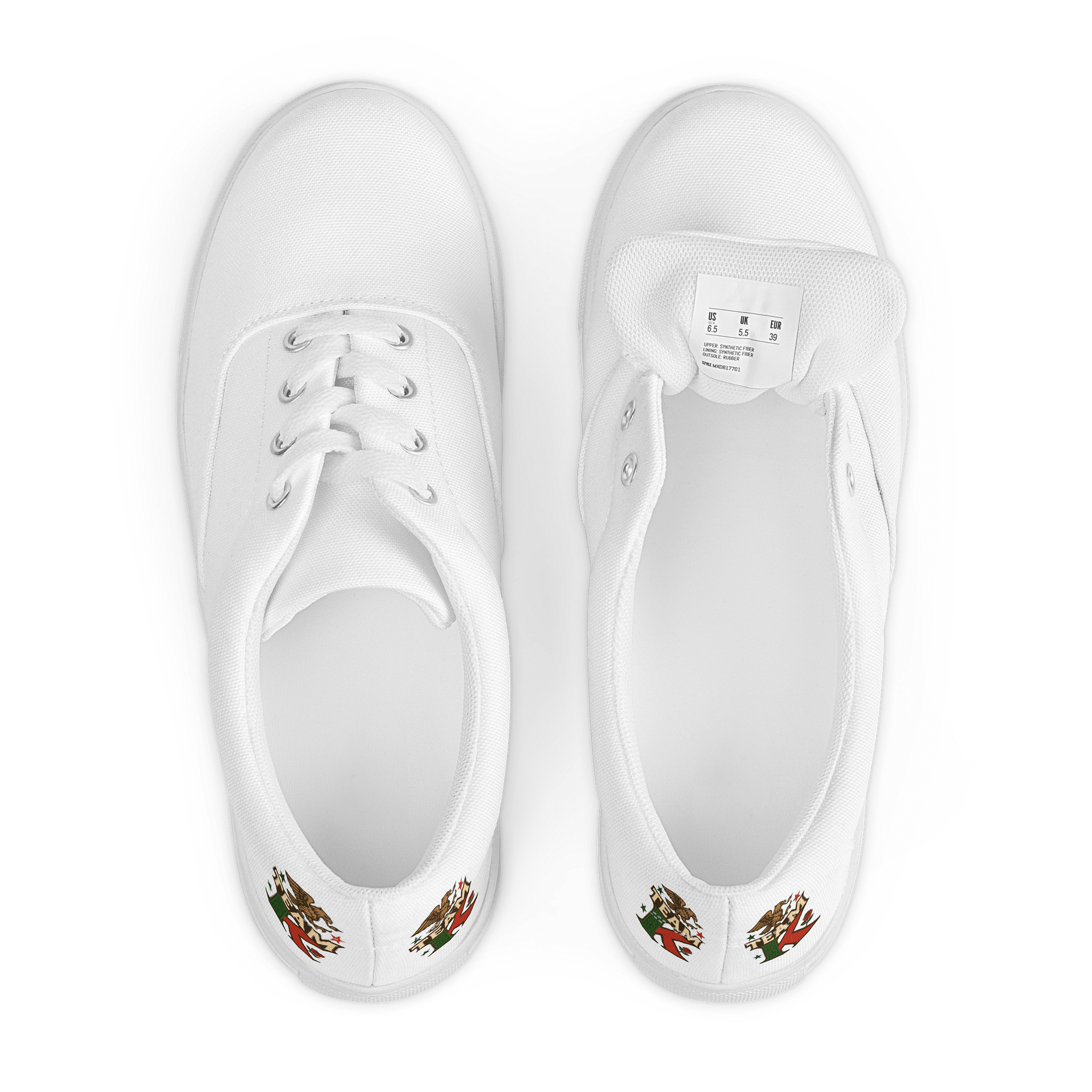Team K Mexico Men's Lace-Up Canvas Shoes product image (6)