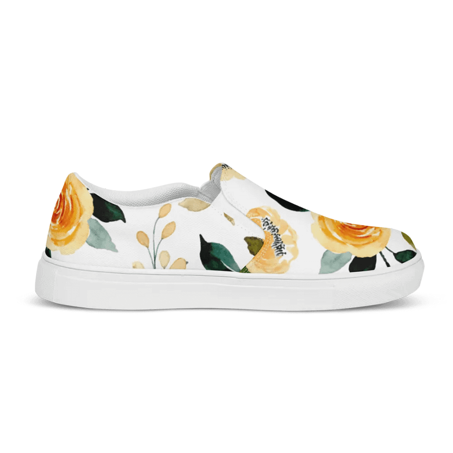 Yellow Rose Delight Slip-Ons product image (10)