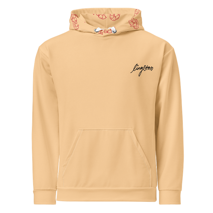 LingOrm Shrimp Cracker Unisex Hoodie (Frangipani) product image (1)