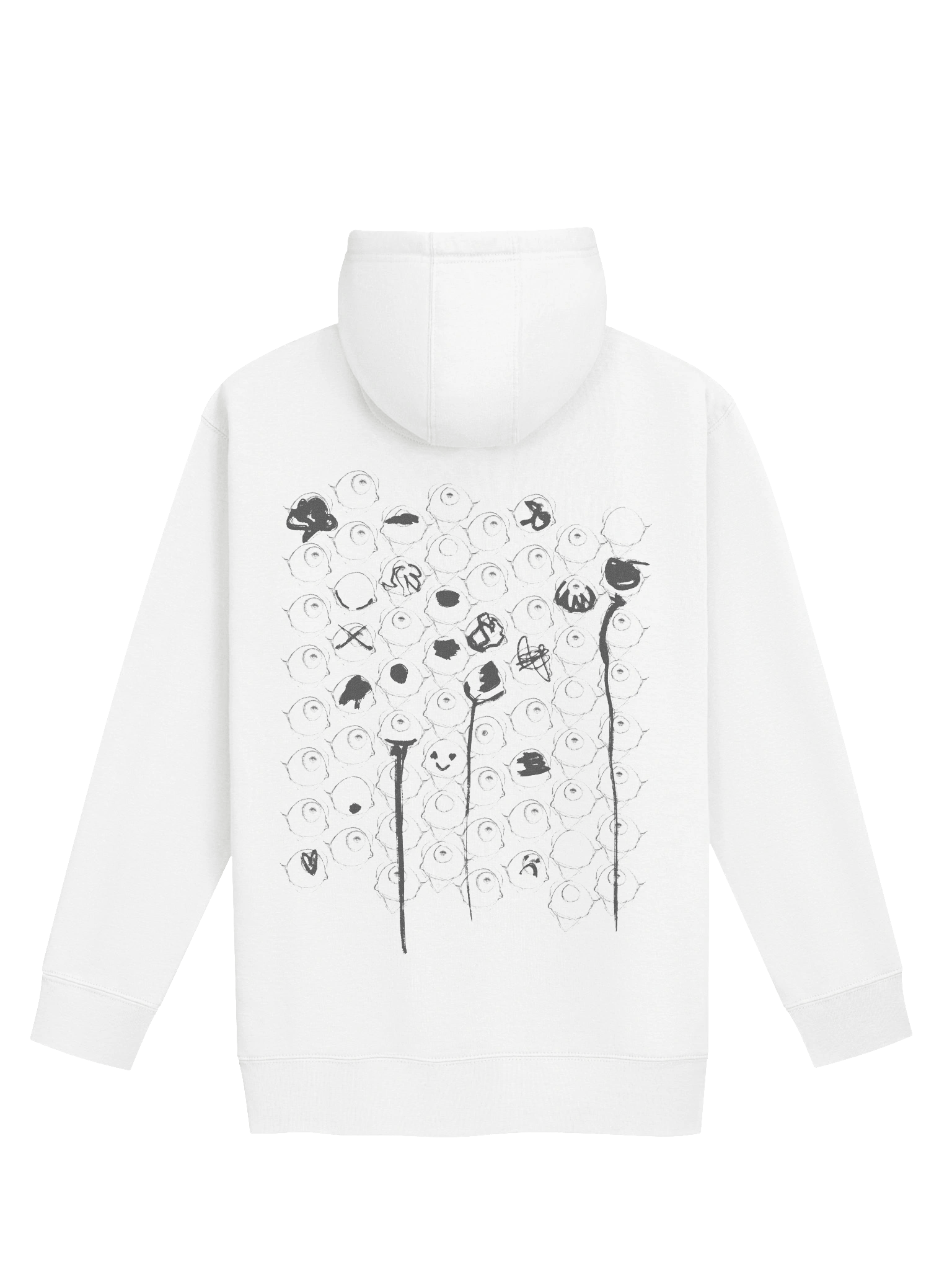 C!Guqqie Hoodie (White) product image (2)