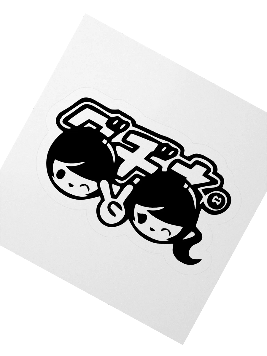 Chibi Duo Sticker product image (2)