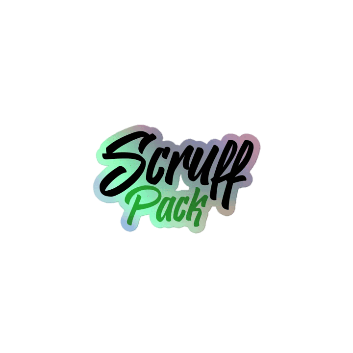 ScruffPack Sticker (Holographic) product image (1)