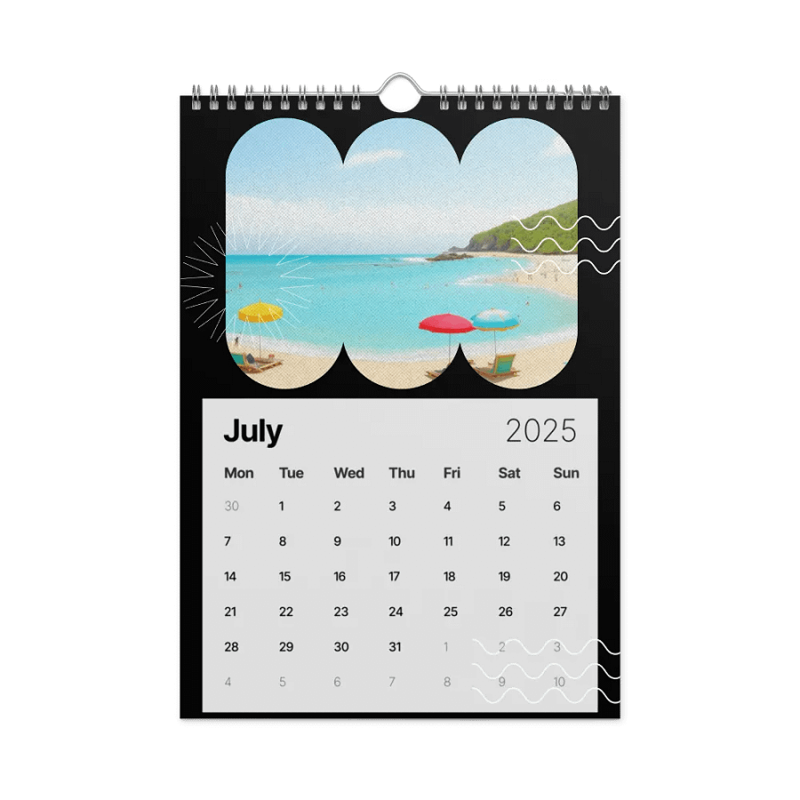 SEASONAL NATURE WALL CALENDAR 2025 product image (7)
