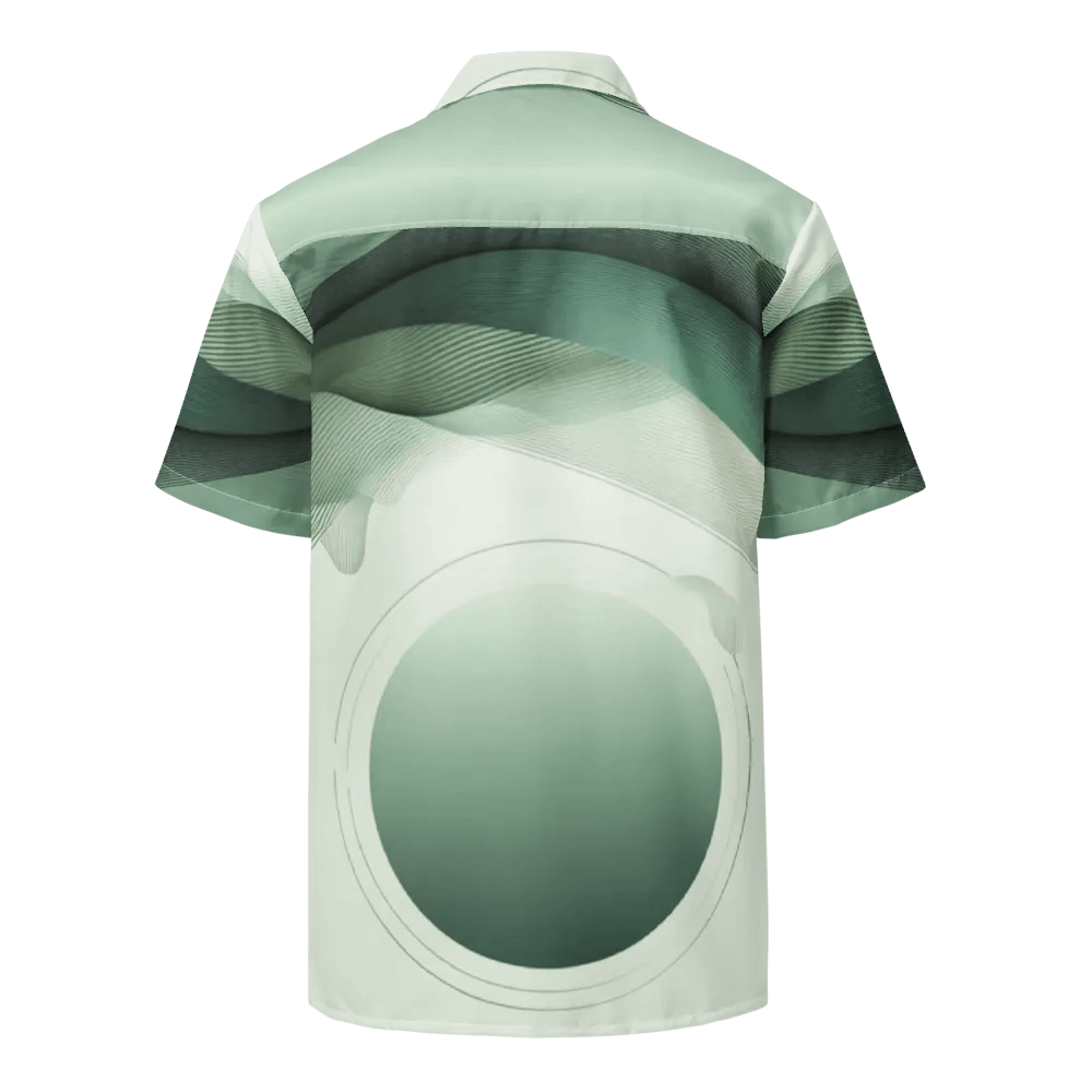 Men's Full-Print-9 Green Hawaiian Shirt product image (5)