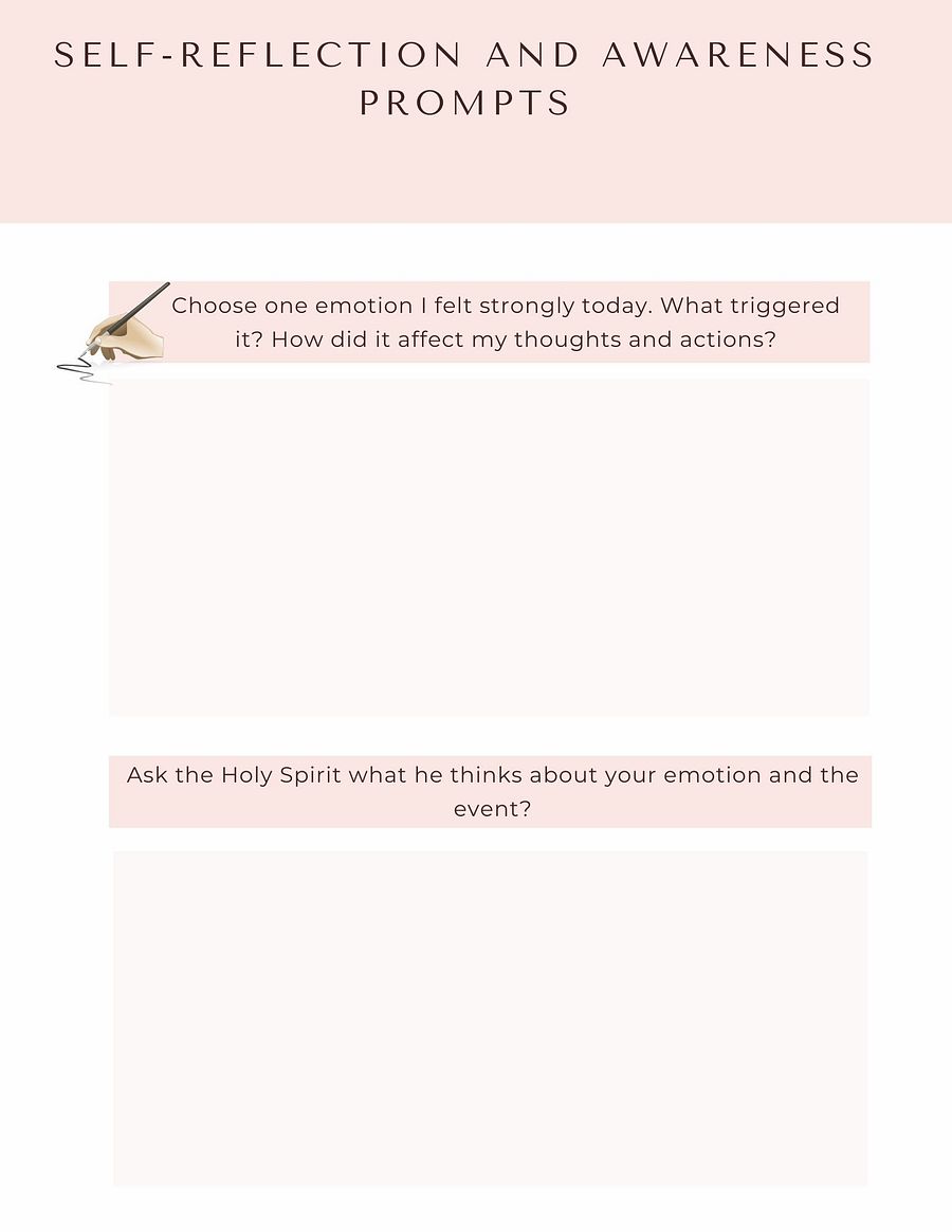 Emotional Healing Through God’s Word Journal For Women product image (5)