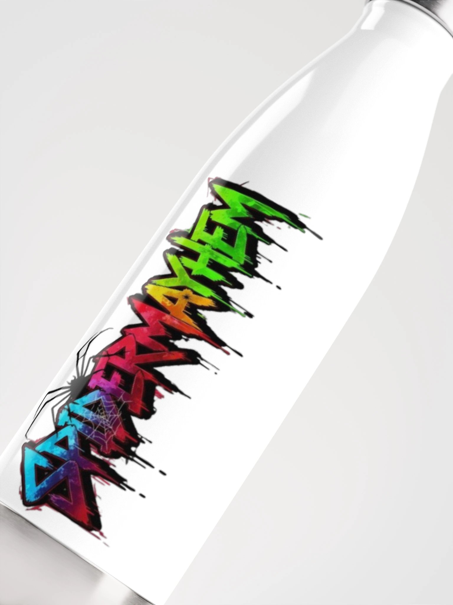 SpiderMayhem Stainless Steel Water Bottle product image (5)
