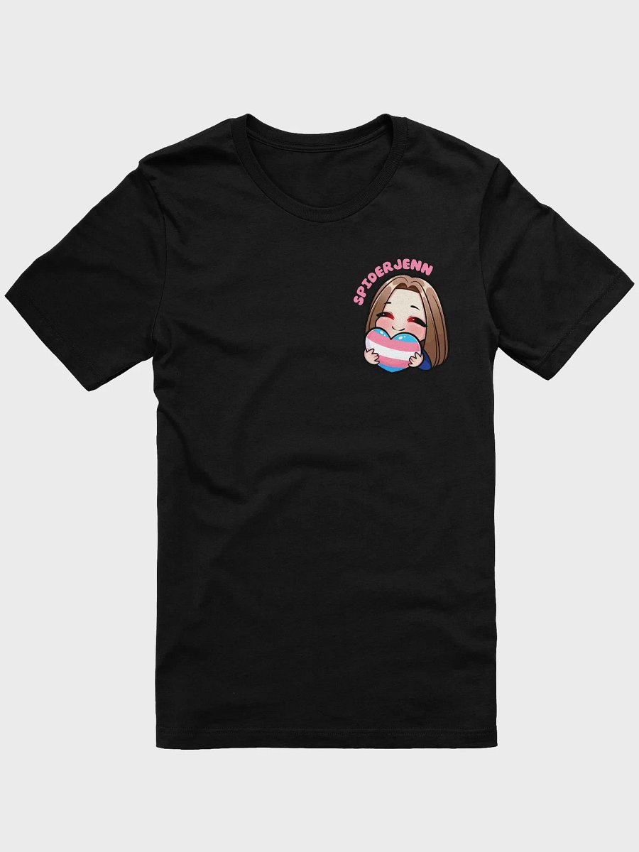 SpiderJenn Trans Heart Tshirt product image (2)