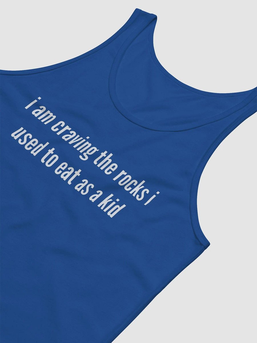 I am craving the rocks I used to eat jersey tank top product image (4)