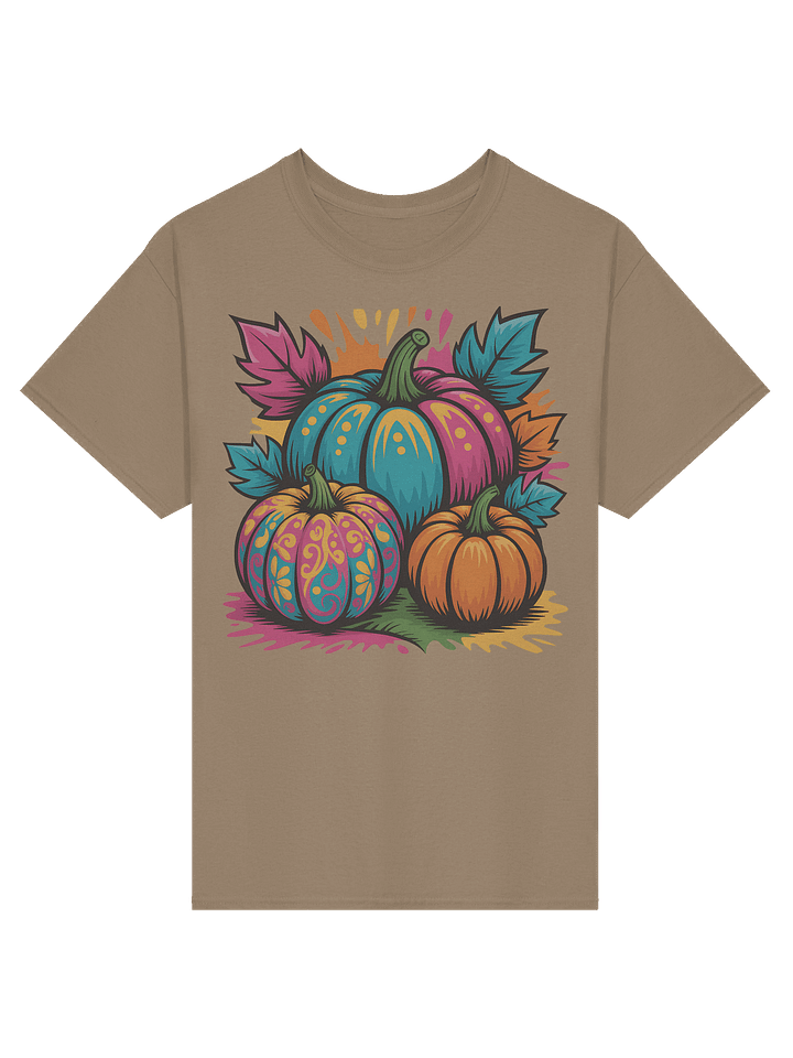Whimsical Pumpkin Patch T-Shirt product image (2)