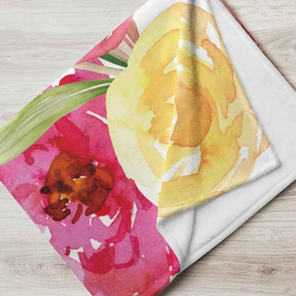 Blossom Burst Throw Blanket product image (17)