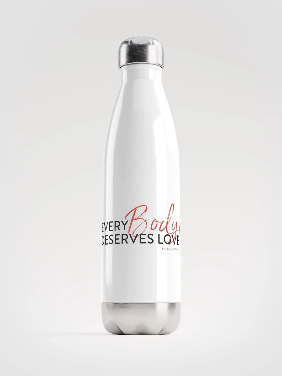 Copy of Every Body Deserves Love | water bottle product image (1)
