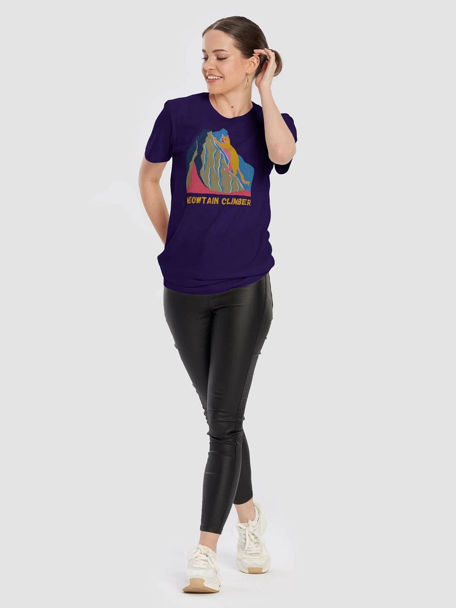 Meowtain Climber - Climbing T-Shirt product image (12)