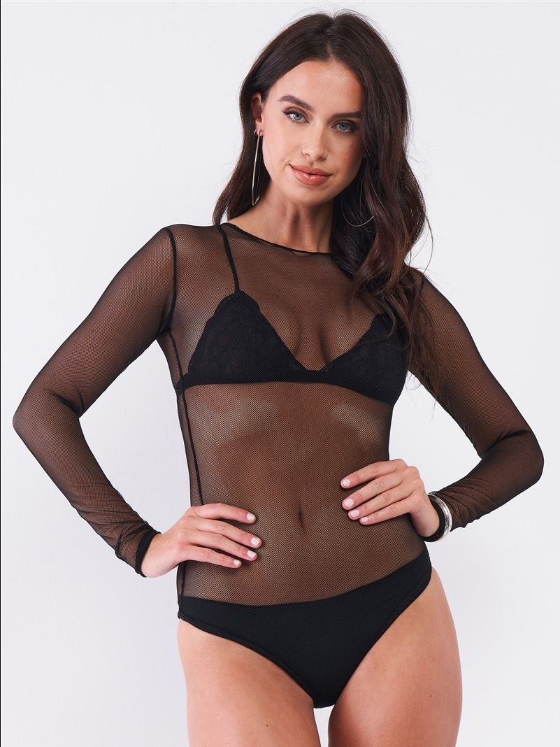 Sheer bodysuit product image (1)