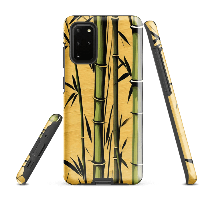 Tough Phone Case for Samsung® - Minimalist Painting of Bamboo product image (2)