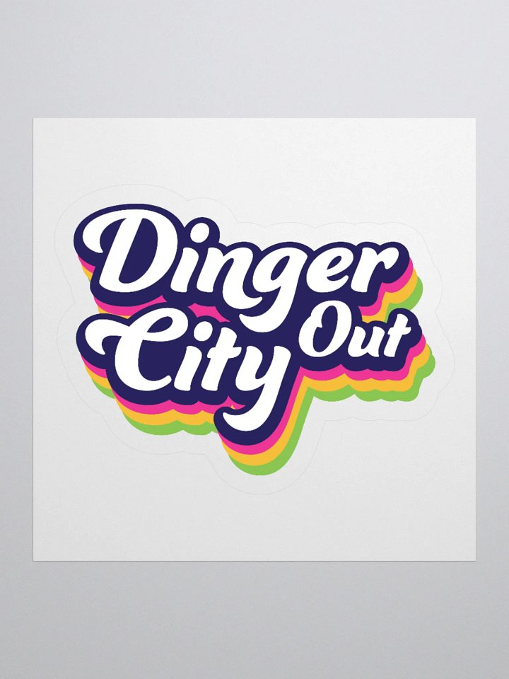 Dinger City Out! Sticker product image (3)