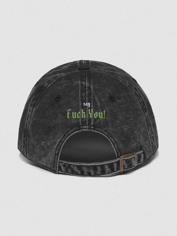 In the Face of Extermination Vintage Wash Dad Hat product image (2)