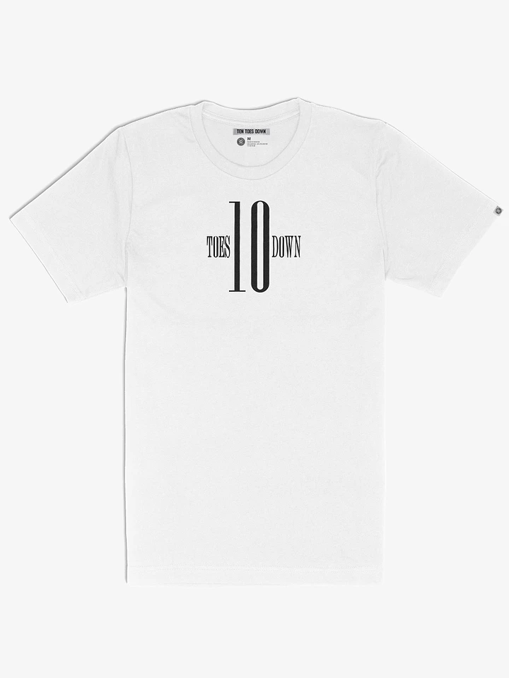 Ten Toes Down Original White T-Shirt product image (1)