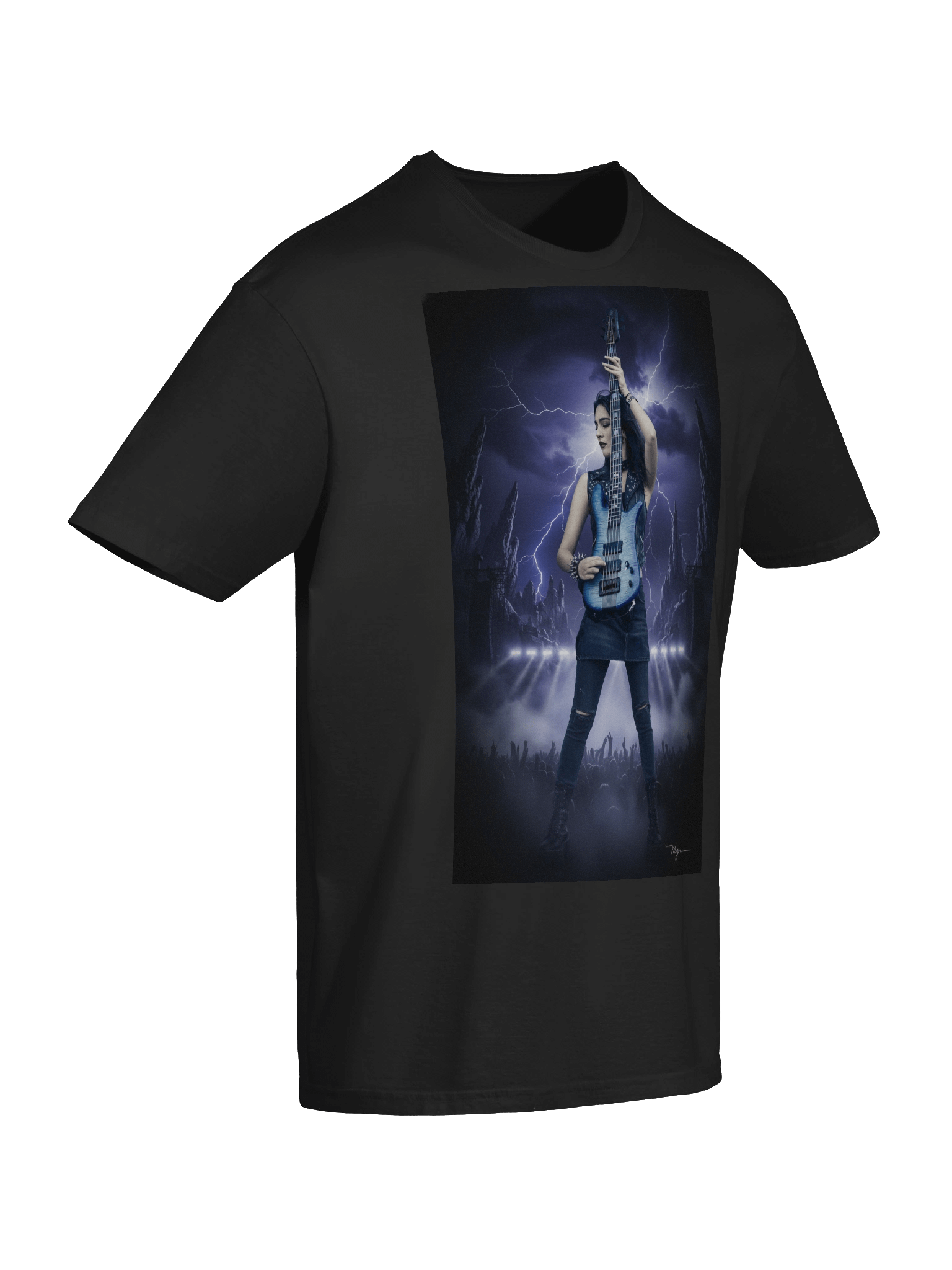 Thunderstruck Bassist T-Shirt product image (10)