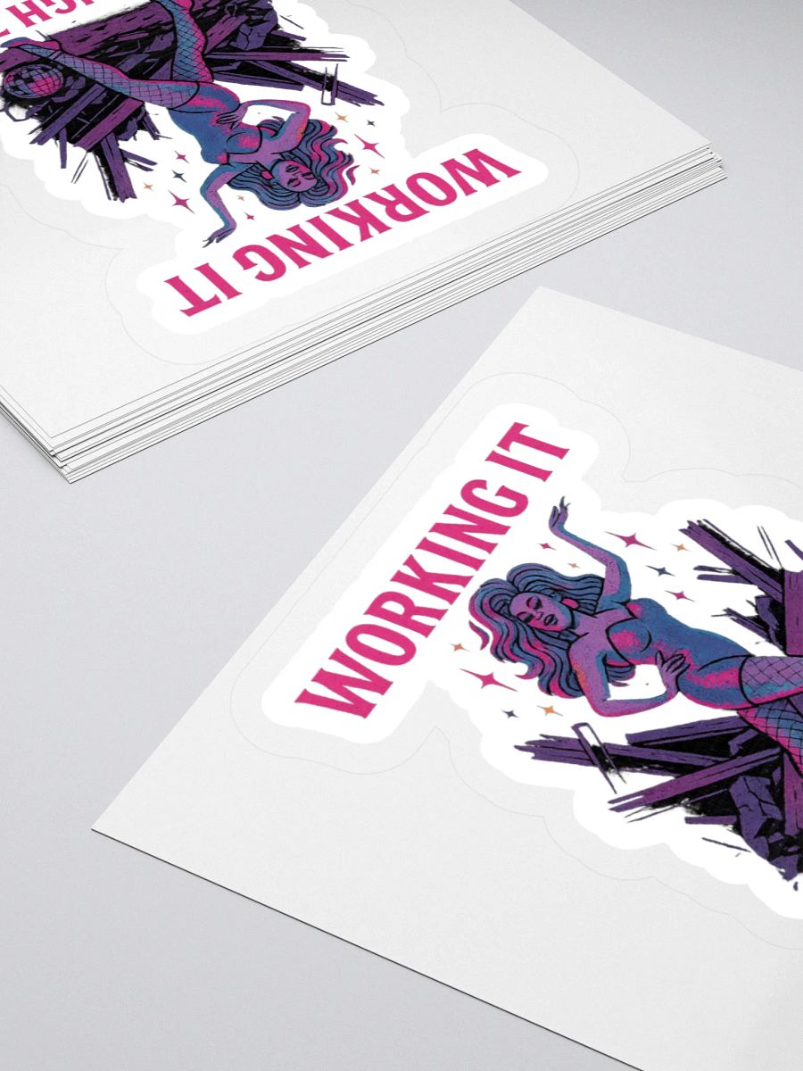 Working It Through The Wreckage Sticker product image (10)